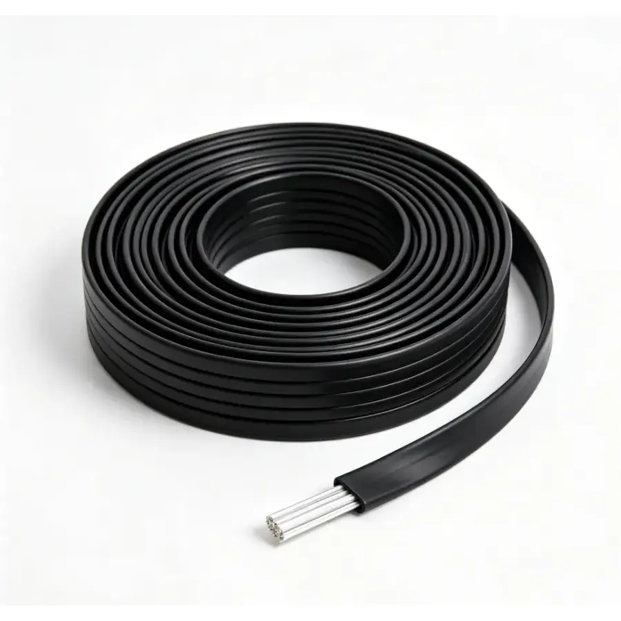 Alüminyum PVC İzoleli Yassı Tel Alüminyum PVC İzoleli Yassı Tel